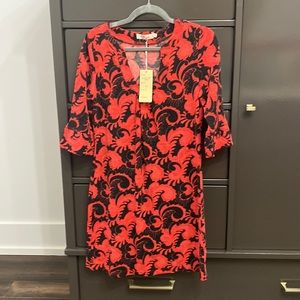 NWT Red and Black Dress size small